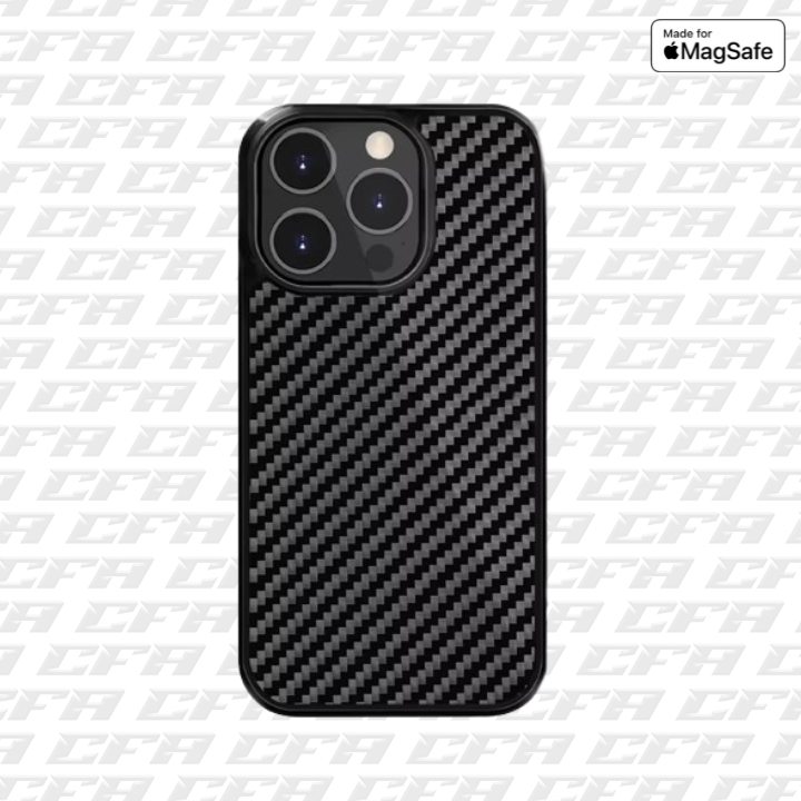 IPHONE CLASSIC CARBON WOVEN CASE - W/MAGSAFE